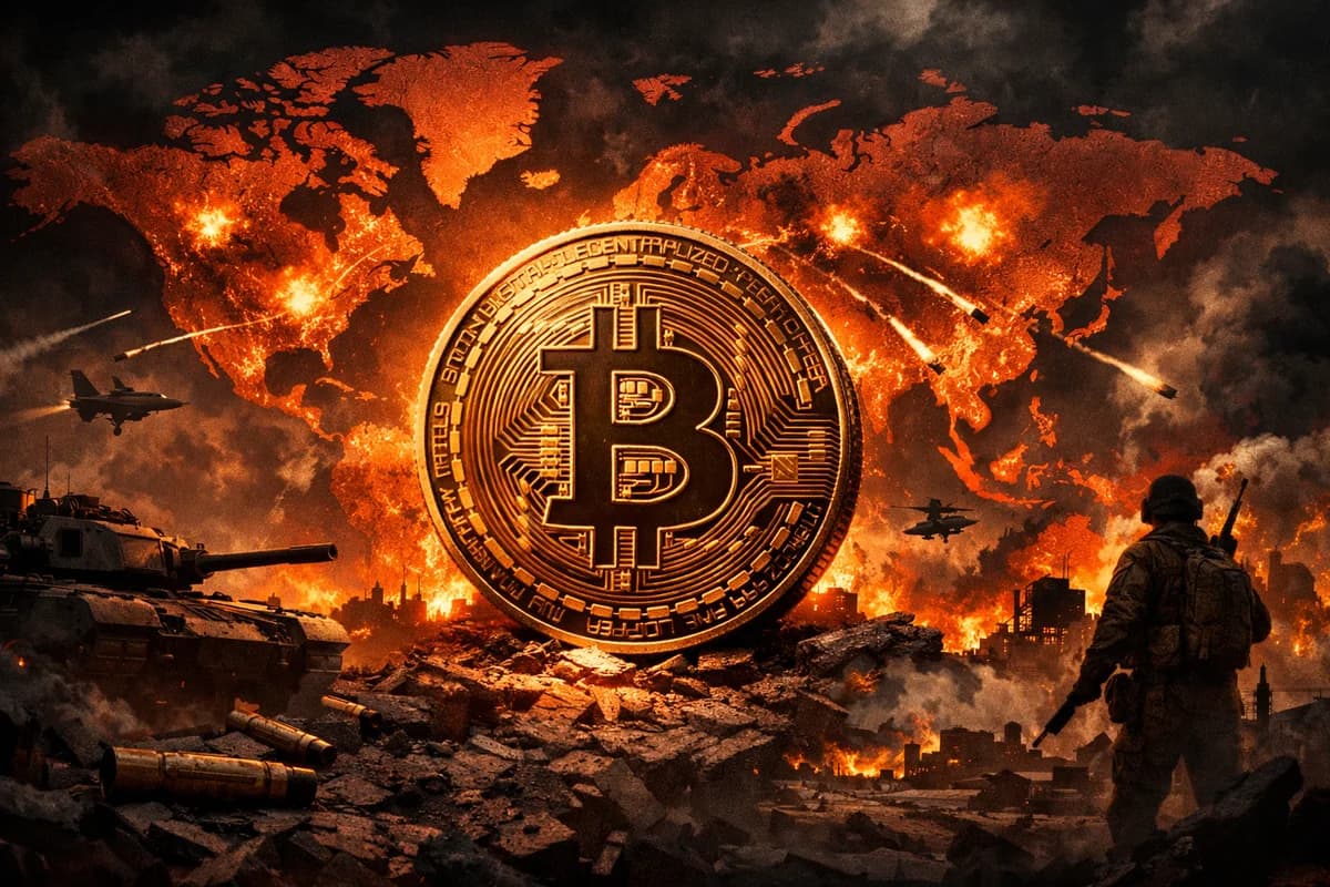 Bitcoin - cryptocurrency update illustration