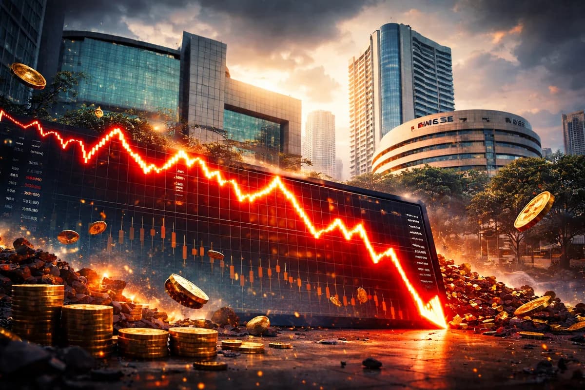 BSE Sensex, Nifty 50, Indian stock market crash March 2026, stock market crash India today, Sensex falls 1000 points, Nifty near 23000