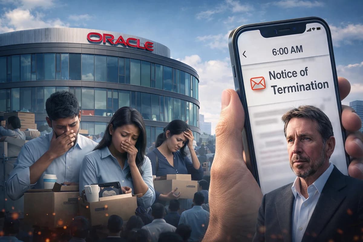 Oracle - global financial news illustration