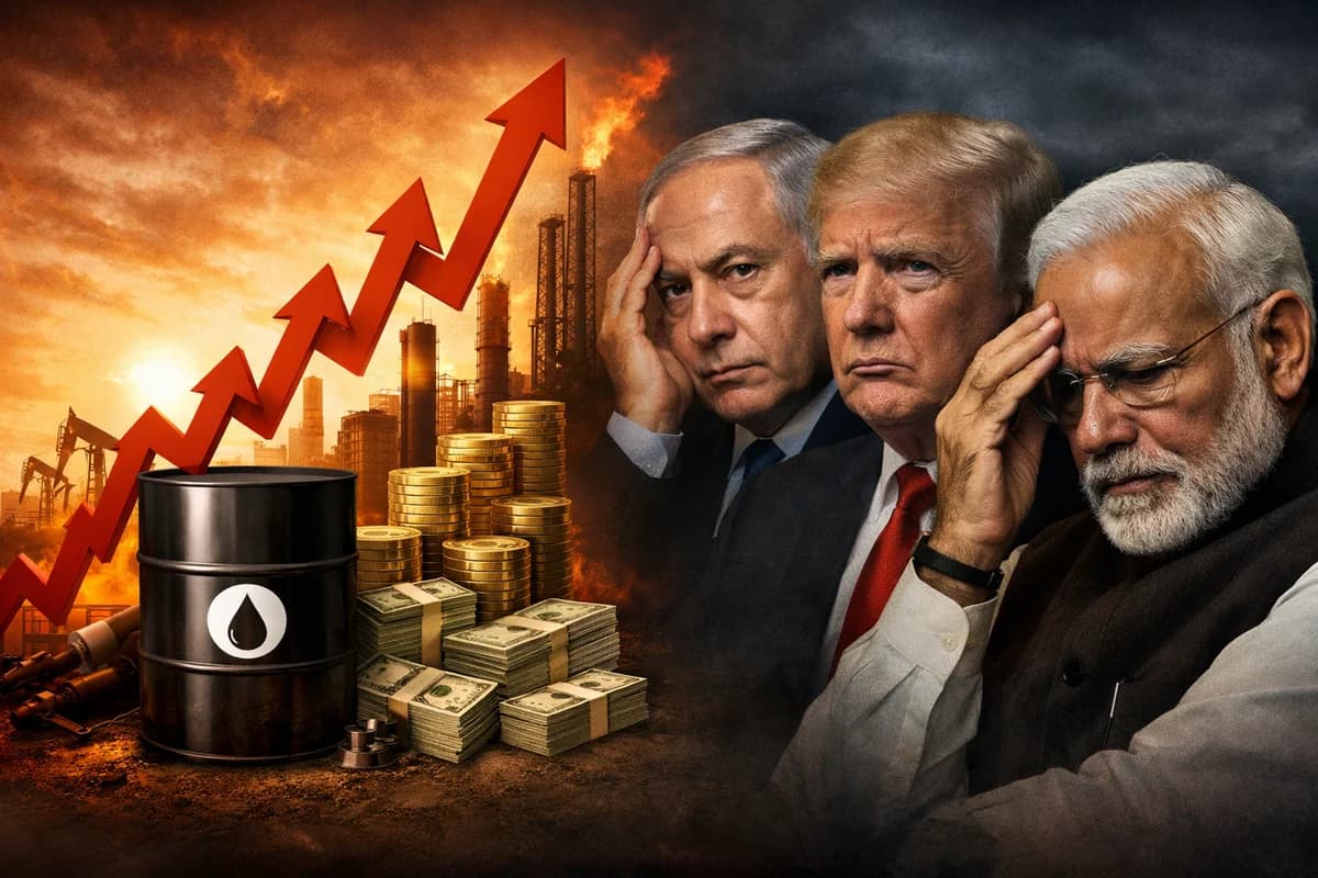 Asian Stocks Slide, Oil Jumps After Trump’s Iran Warning