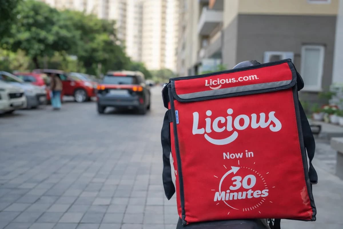 Licious - financial news illustration