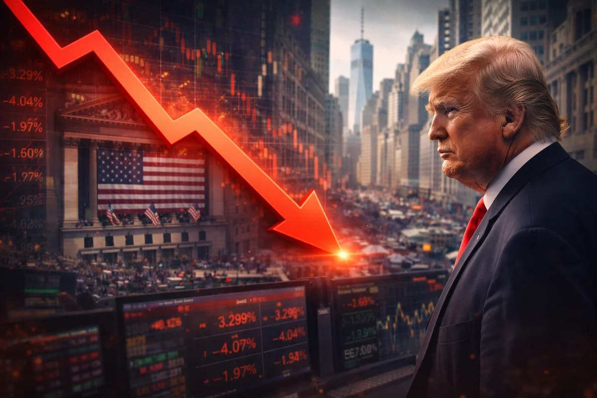 $777 Billion Wiped Out: What’s Behind US Market Crash - financial news image