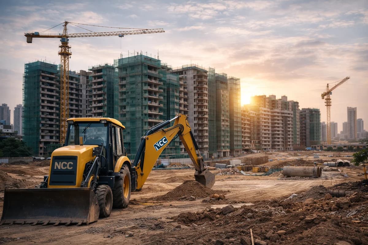 NCC Ltd - stock market news illustration