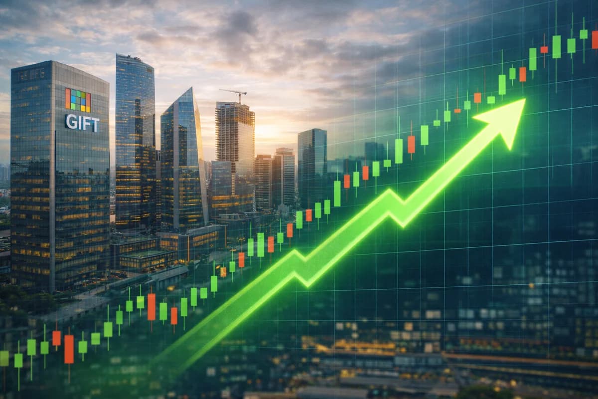 GIFT Nifty - market analysis illustration