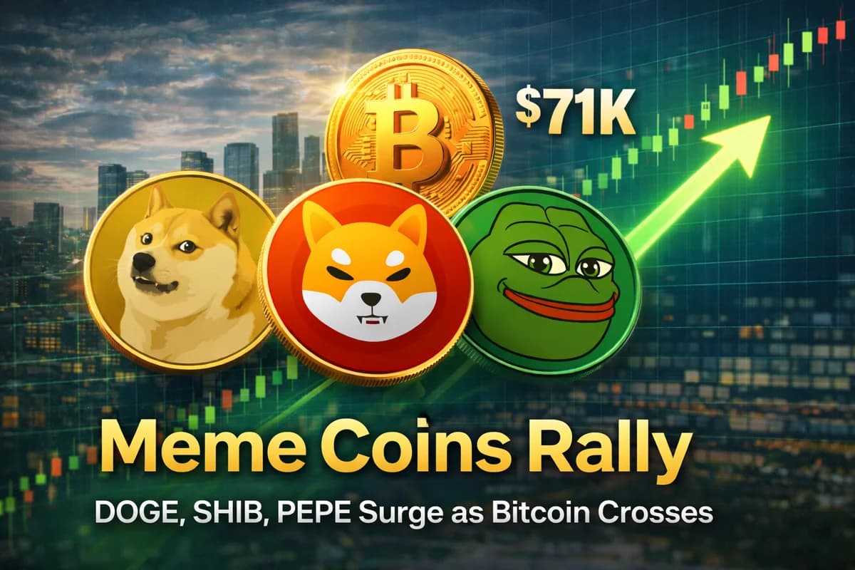 Meme Coins - cryptocurrency update illustration