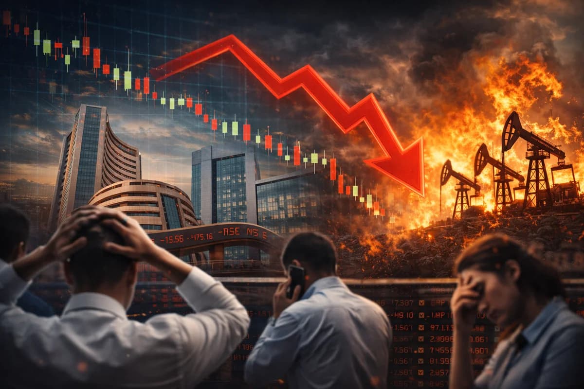 Sensex, Nifty - stock market news illustration