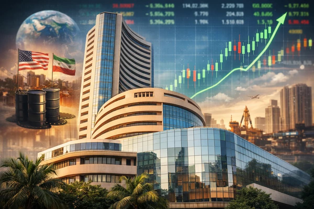 Sensex, Nifty - market analysis illustration