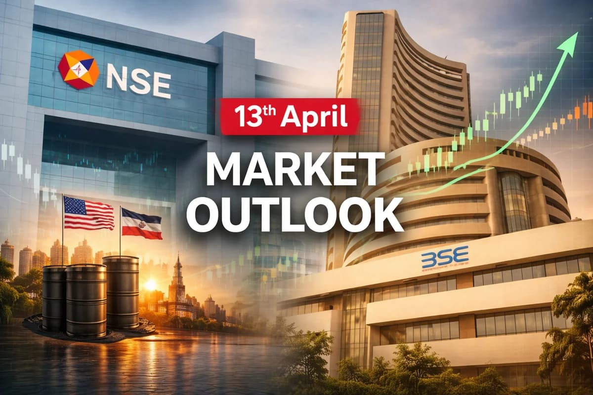 Sensex ,Nifty - market analysis illustration