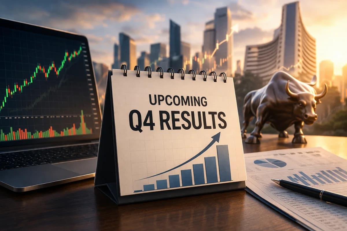 Q4 Result - market analysis illustration