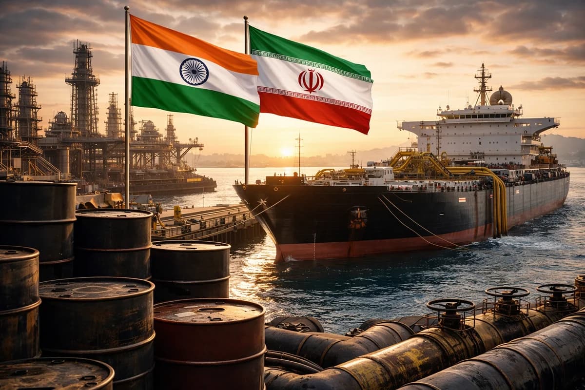 Crude Oil - financial news illustration