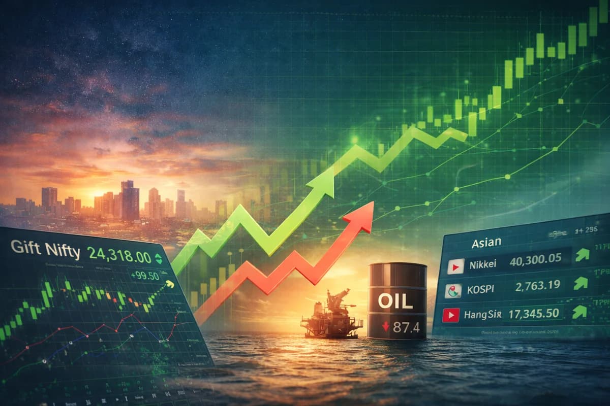 Gift Nifty - market analysis illustration