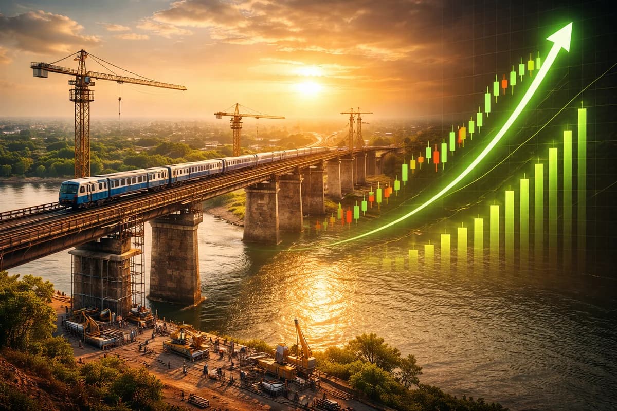 Rail Vikas Nigam Ltd - stock market news illustration