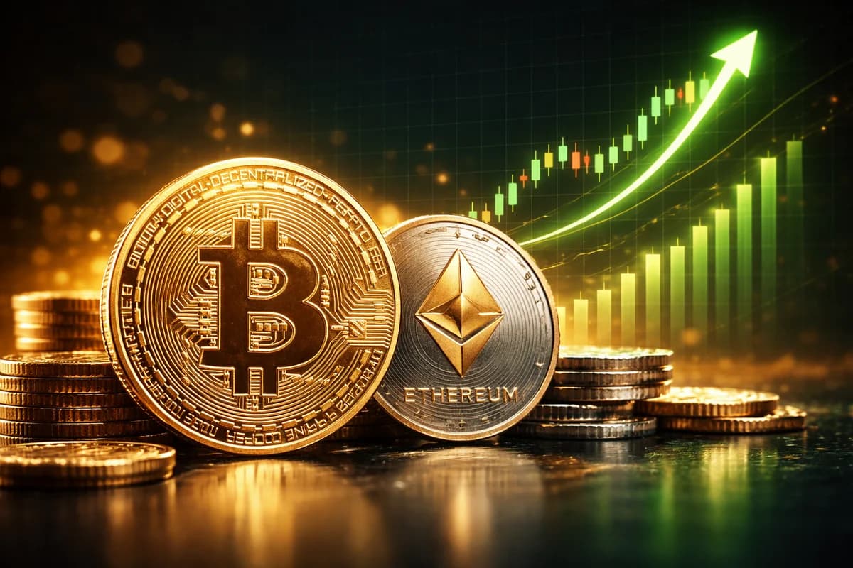 Bitcoin - cryptocurrency update illustration