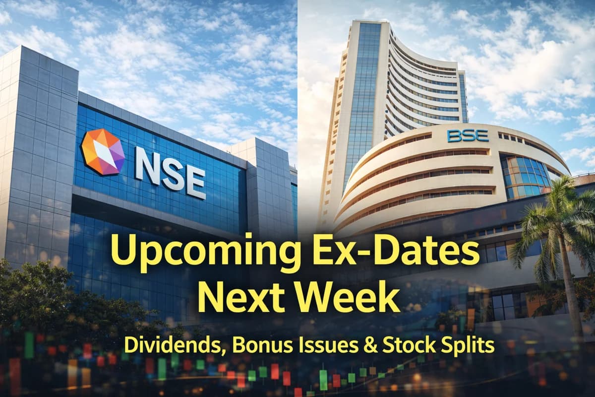 Bonus, Split, Dividend - market analysis illustration