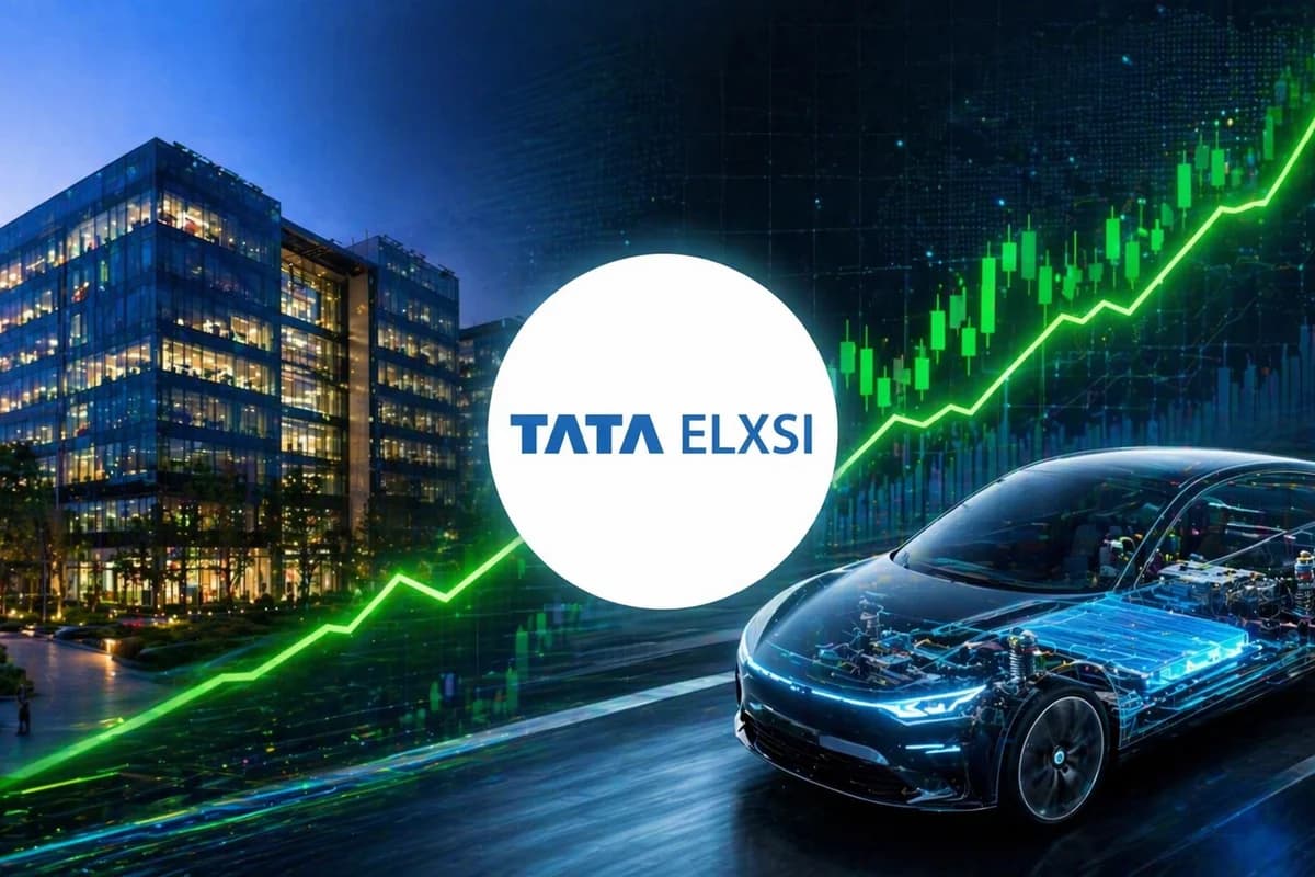 Tata Elxsi Ltd - stock market news illustration