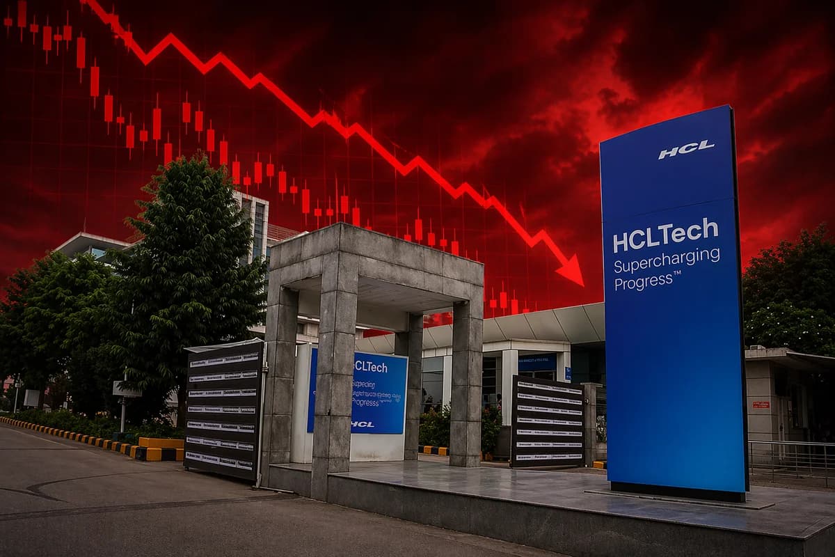 HCL Technologies Ltd - stock market news illustration