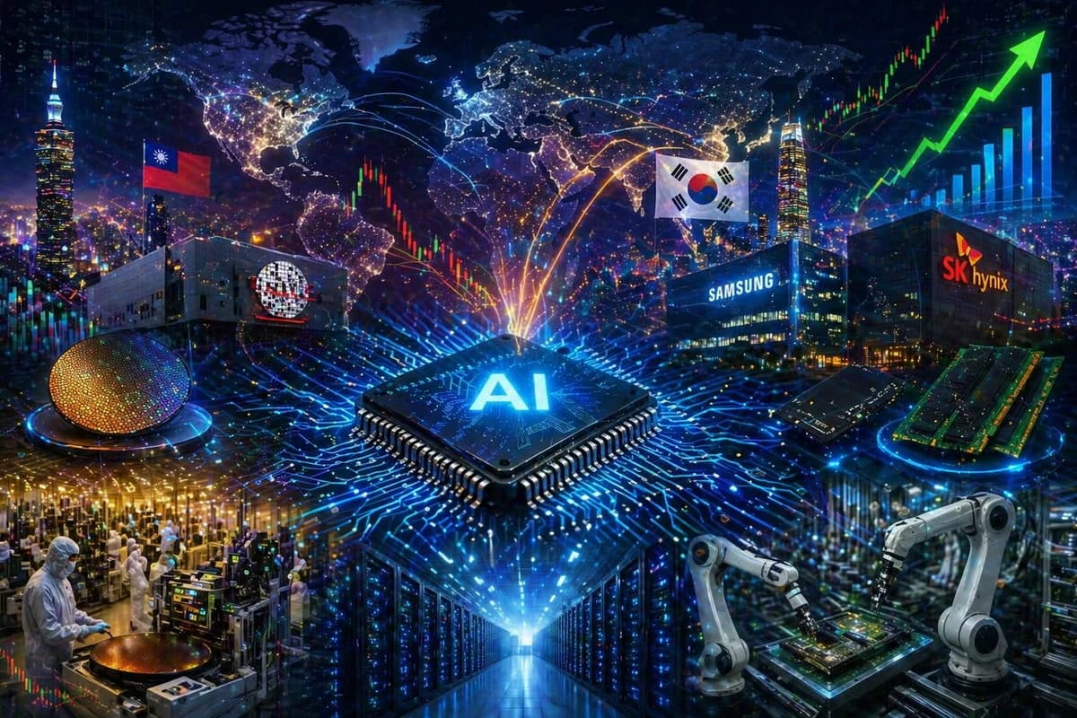 What Role Do AI Chipmakers Play in Global Market Shifts? - financial news image