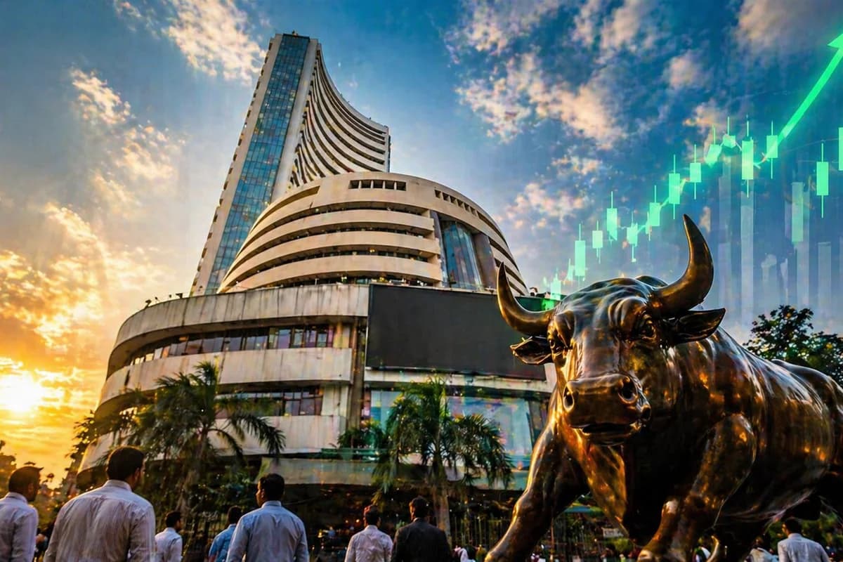 Why Stock Market Is Rising Today: Sensex Up 900 Points, Nifty Above 24,250