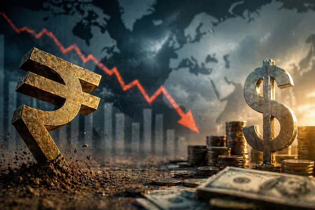 INR - financial news illustration