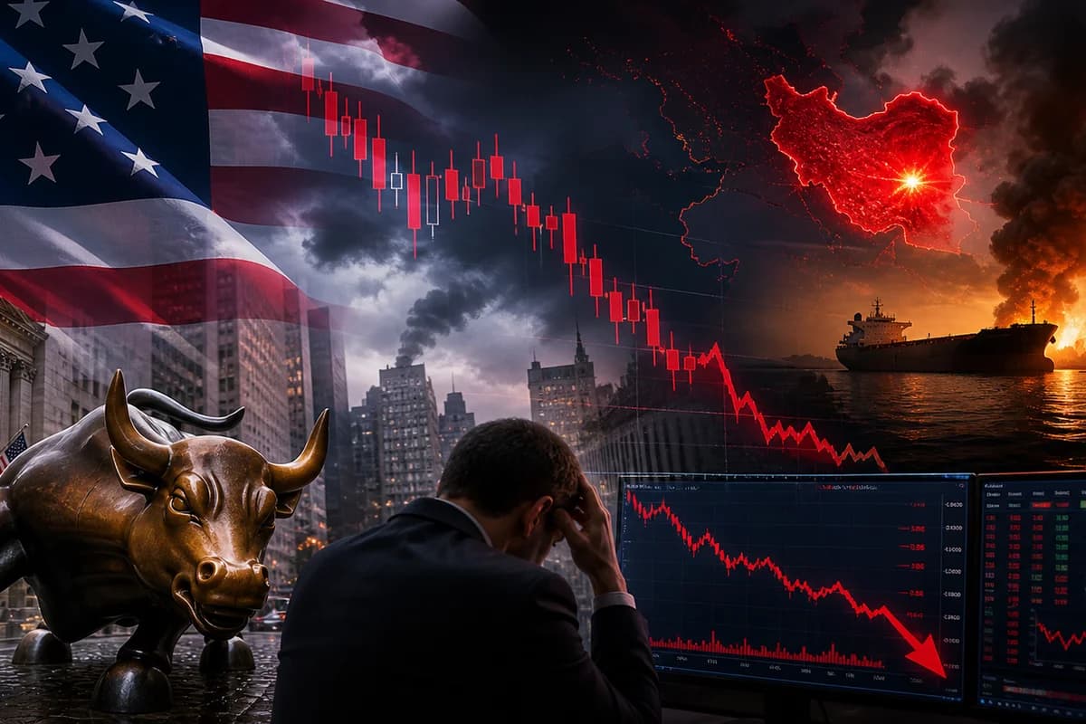 US Stock Market Today: Dow, S&P 500 Slip as Iran War Tensions Weigh on Investor Sentiment