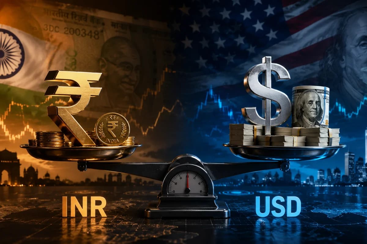 INR - financial news illustration
