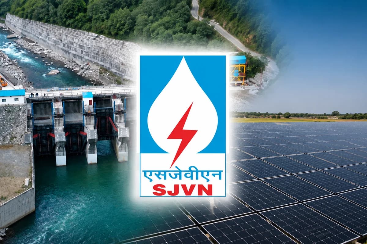 SJVN Ltd - financial news illustration
