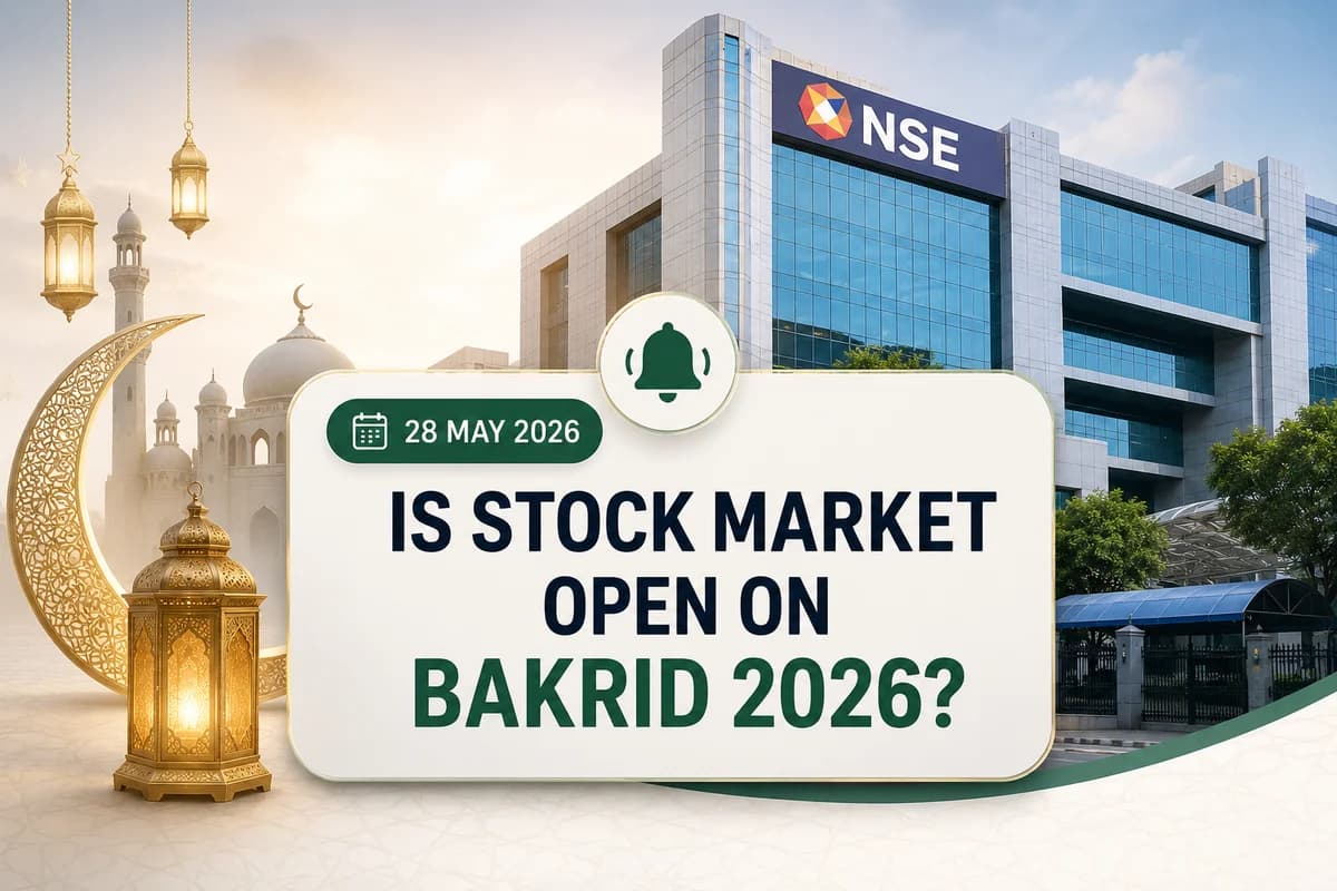 Is Stock Market Open on Bakrid 2026? NSE & BSE Trading Holiday Details
