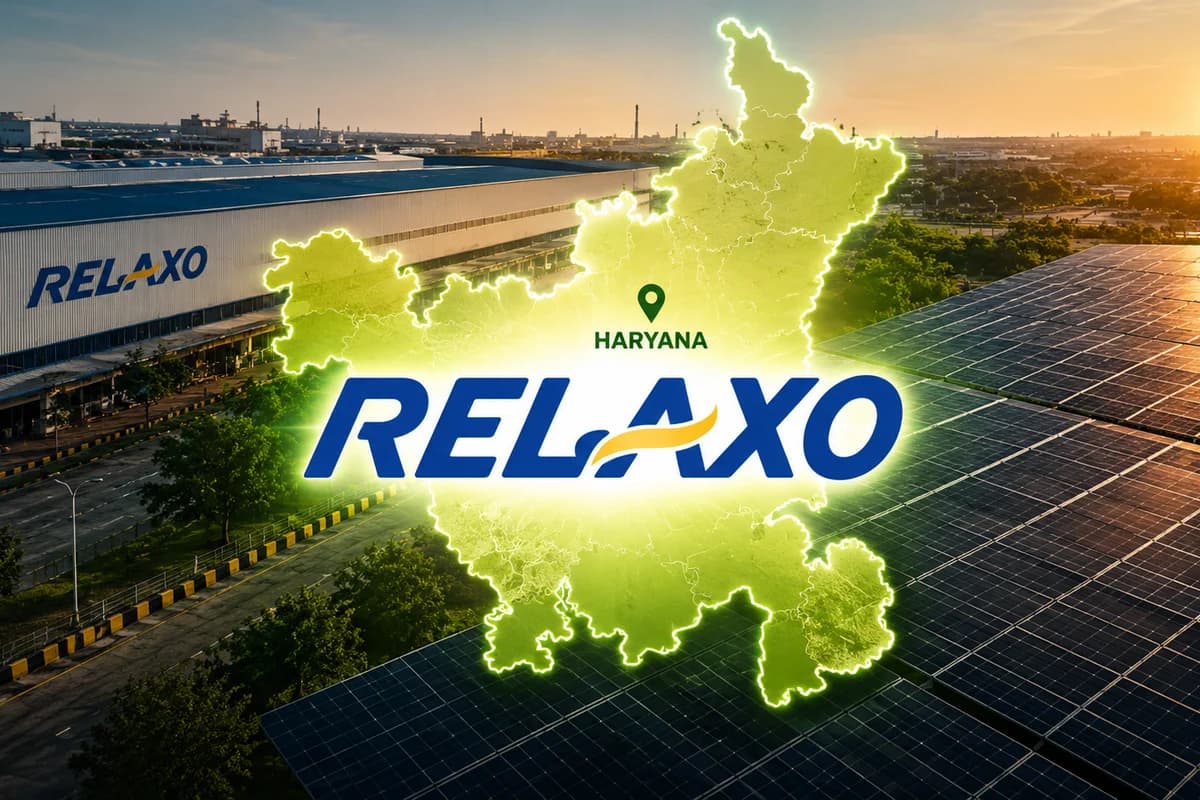 Relaxo Footwears to Invest ₹250 Lakh in Captive Solar Power Project for Haryana Manufacturing Plants