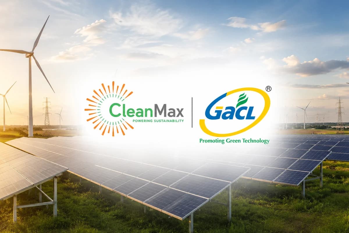 CleanMax Secures Largest Group Captive Deal, Partners with GACL for 160.24 MW Renewable Energy Project