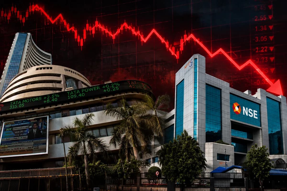 India Stock Market Outlook for June 8, 2026: Nifty Faces Gap-Down Risk as Wall Street Selloff Sparks Global Jitters