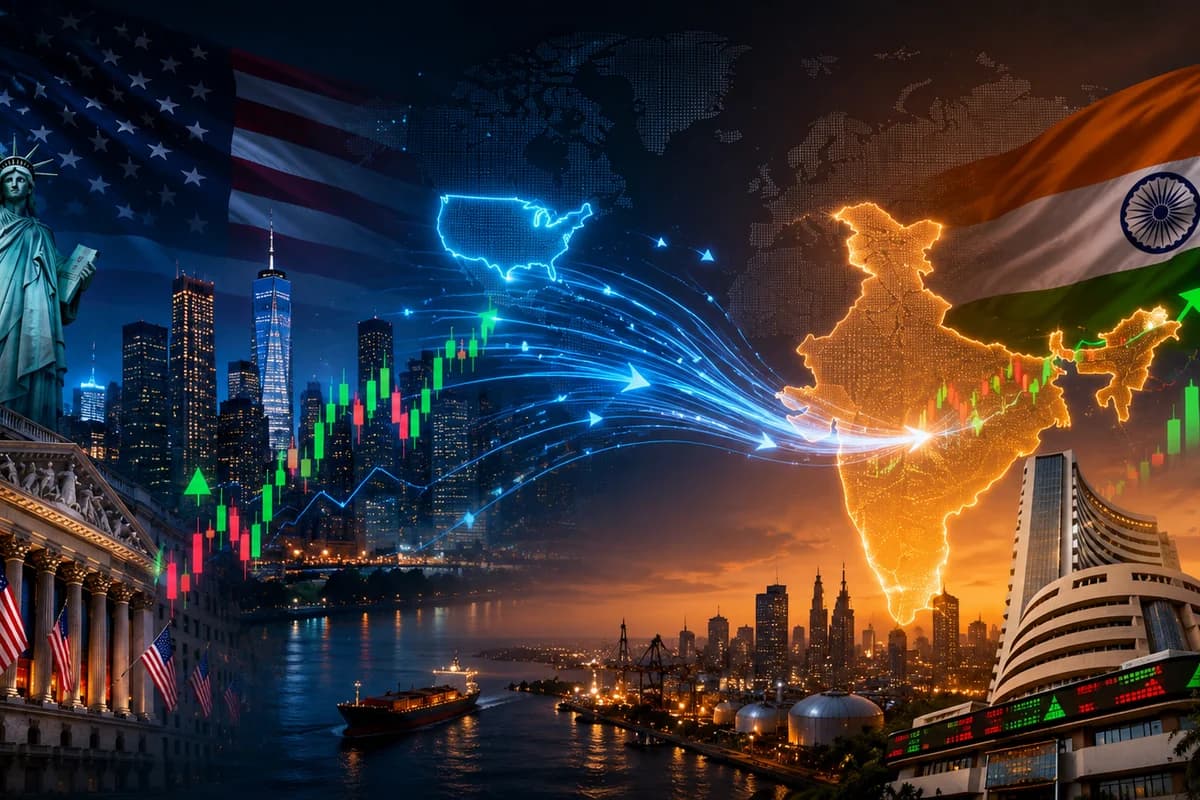 US Impact On India - market analysis illustration