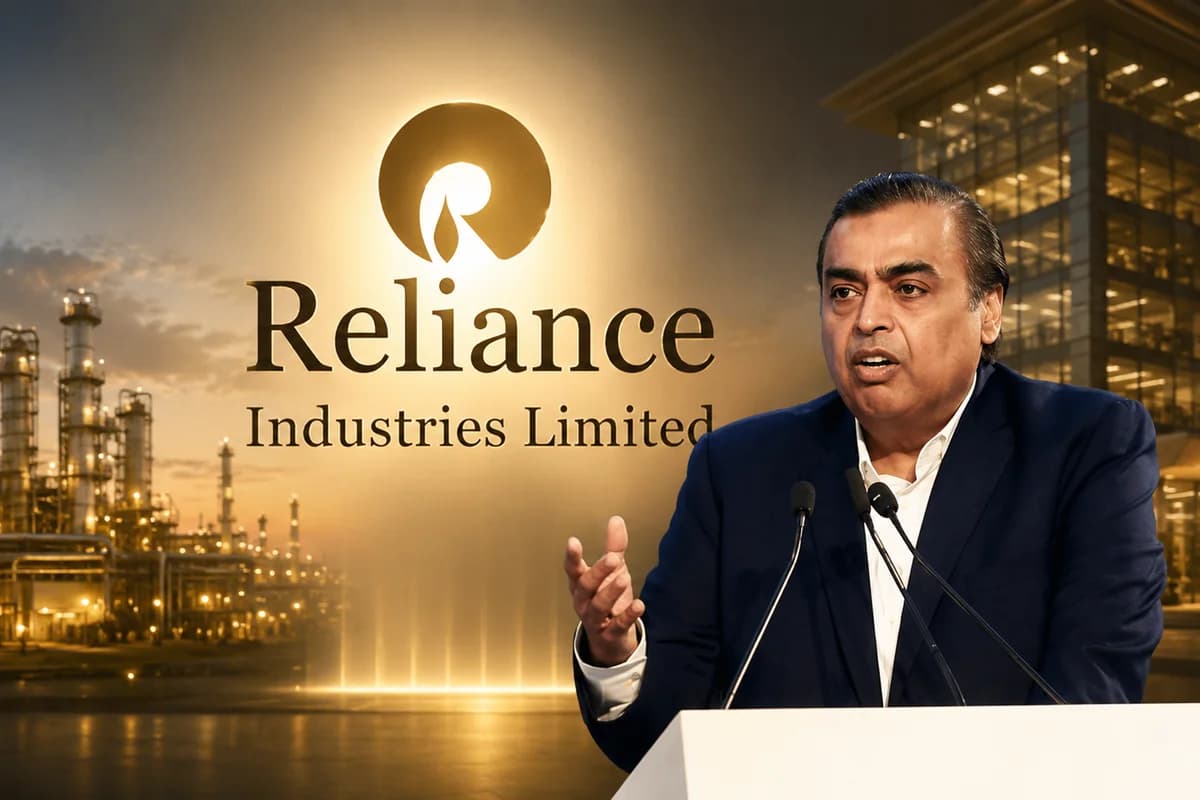 Reliance Industries Ltd - stock market news illustration