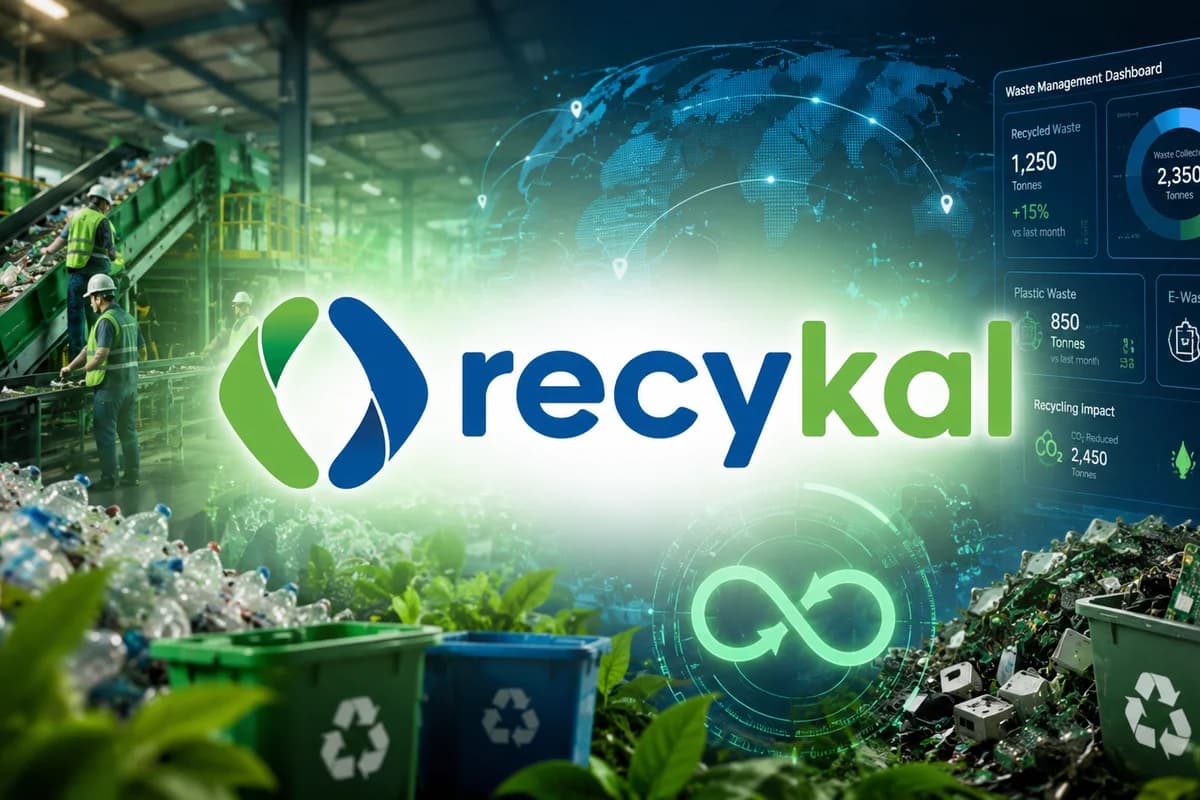Recykal - financial news illustration