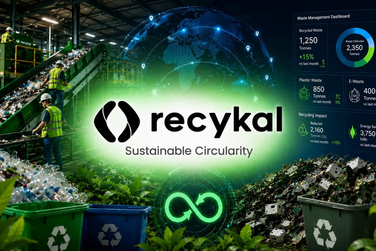 Recykal - financial news illustration