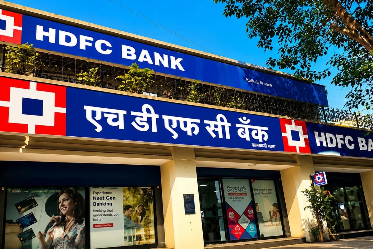 HDFC Bank Ltd - stock market news illustration