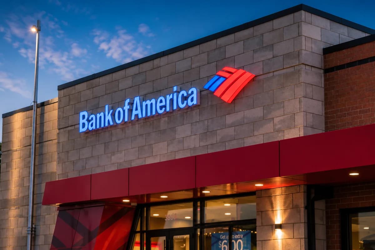 Bank of America - stock market news illustration